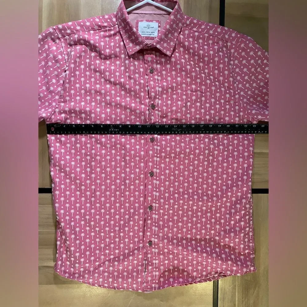 Craft + flow palm tree‎ casual button up - Picture 4 of 5